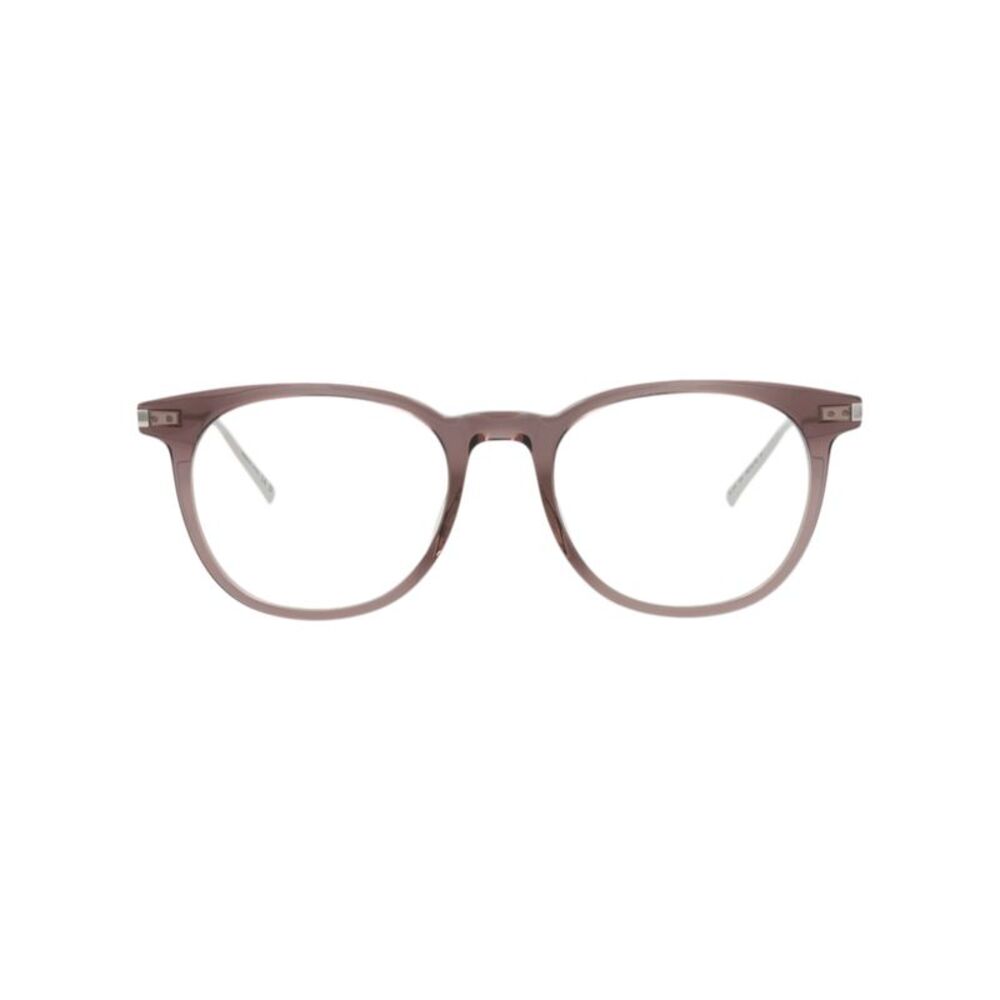 Saint Laurent Photochromic Round-Frame Recycled Acetate Optical Frames Brown Men